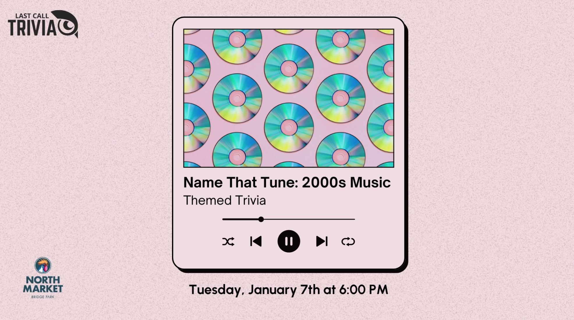 Name That Tune: 2000's Music Trivia at North Market Bridge Park